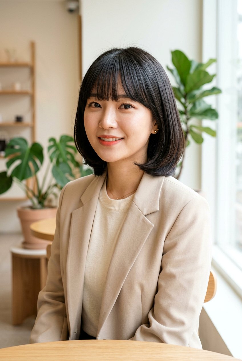 Korean Bob - 20 trendy bob haircuts 2026 - 20 trendy bob haircuts 2026