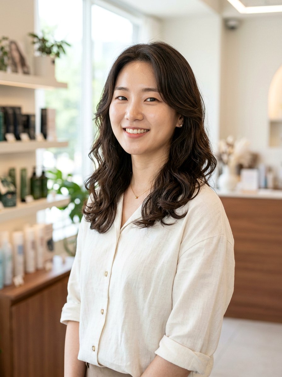 Korean C Curl Perm For Wavy Hair - 20 korean c curl perm - 20 korean c curl perm