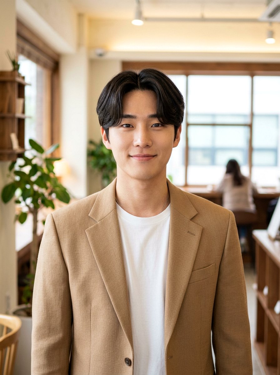 Korean Curtain With Middle Part - 20 korean men curtain haircut - 20 korean men curtain haircut