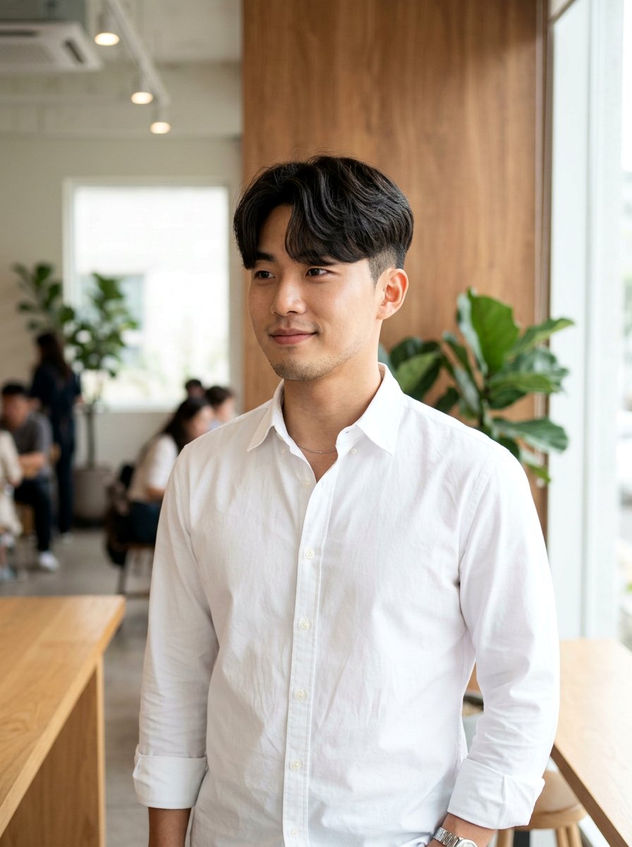 Korean Curtain With Two Block Sides - 20 korean men curtain haircut - 20 korean men curtain haircut