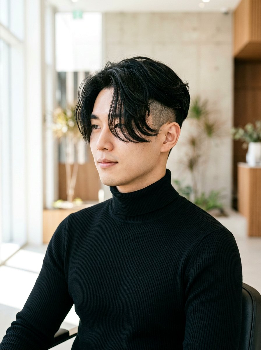 Korean Curtain With Undercut - 20 korean men curtain haircut - 20 korean men curtain haircut