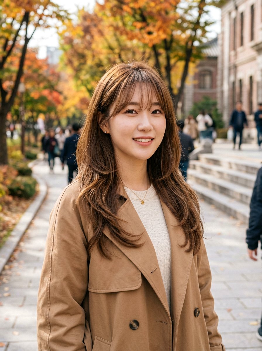 Korean Long Layers With See Through Bangs - 20 korean long layers with bangs - 20 korean long layers with bangs