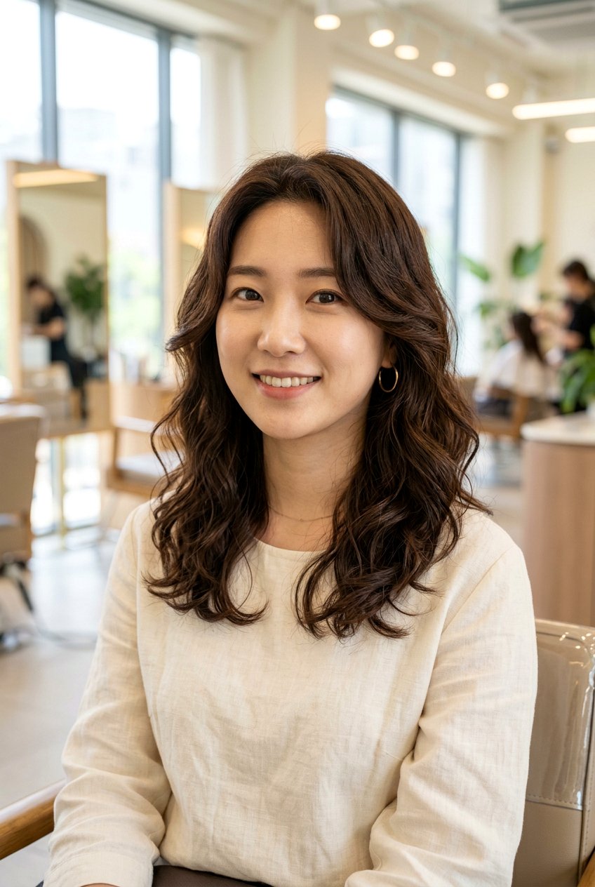 Korean Medium Digital Perm - 20 digital perm for medium length hair - 20 digital perm for medium length hair