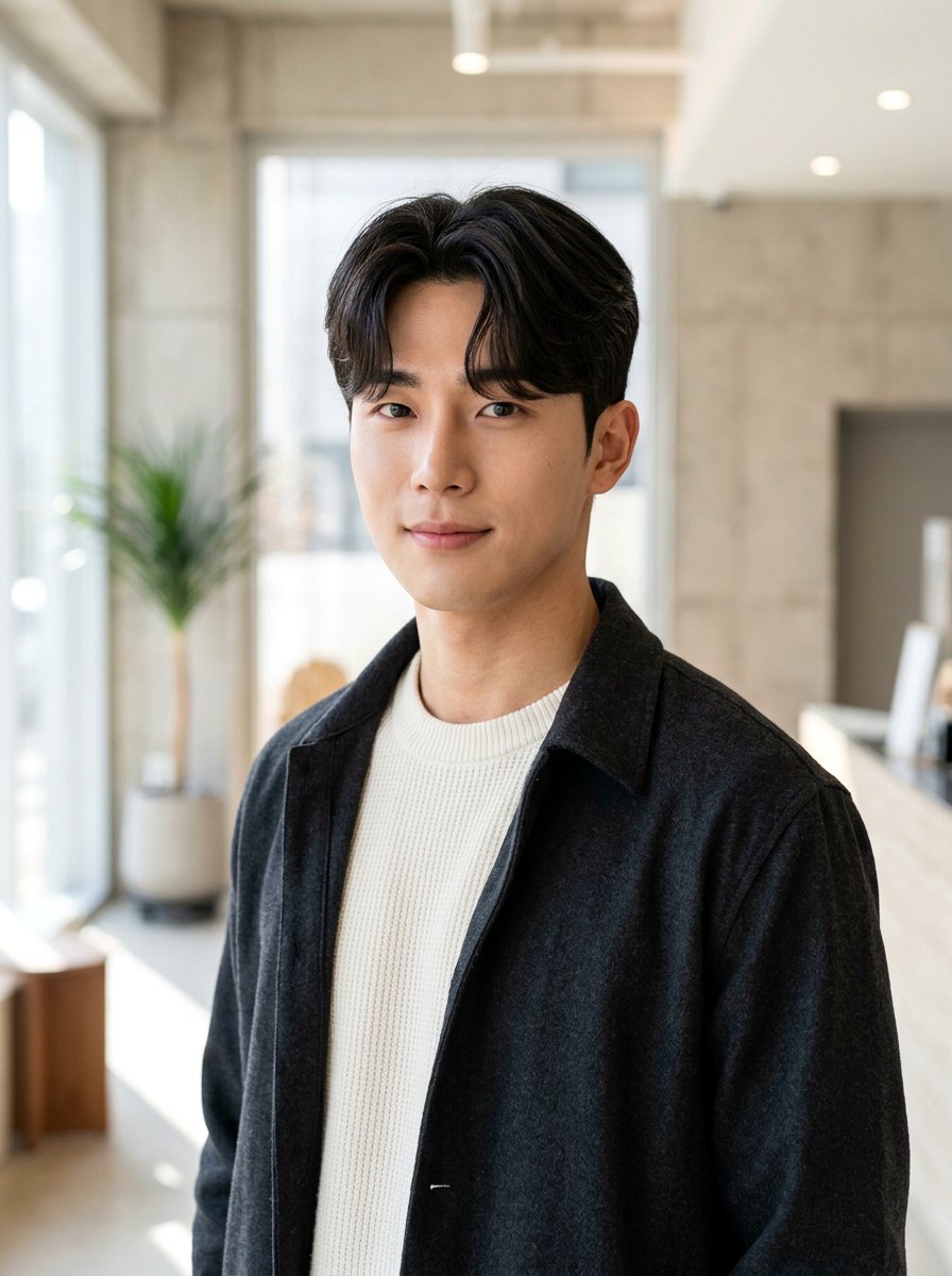 Korean Middle Part Comma Haircut - 20 korean men middle part haircut - 20 korean men middle part haircut