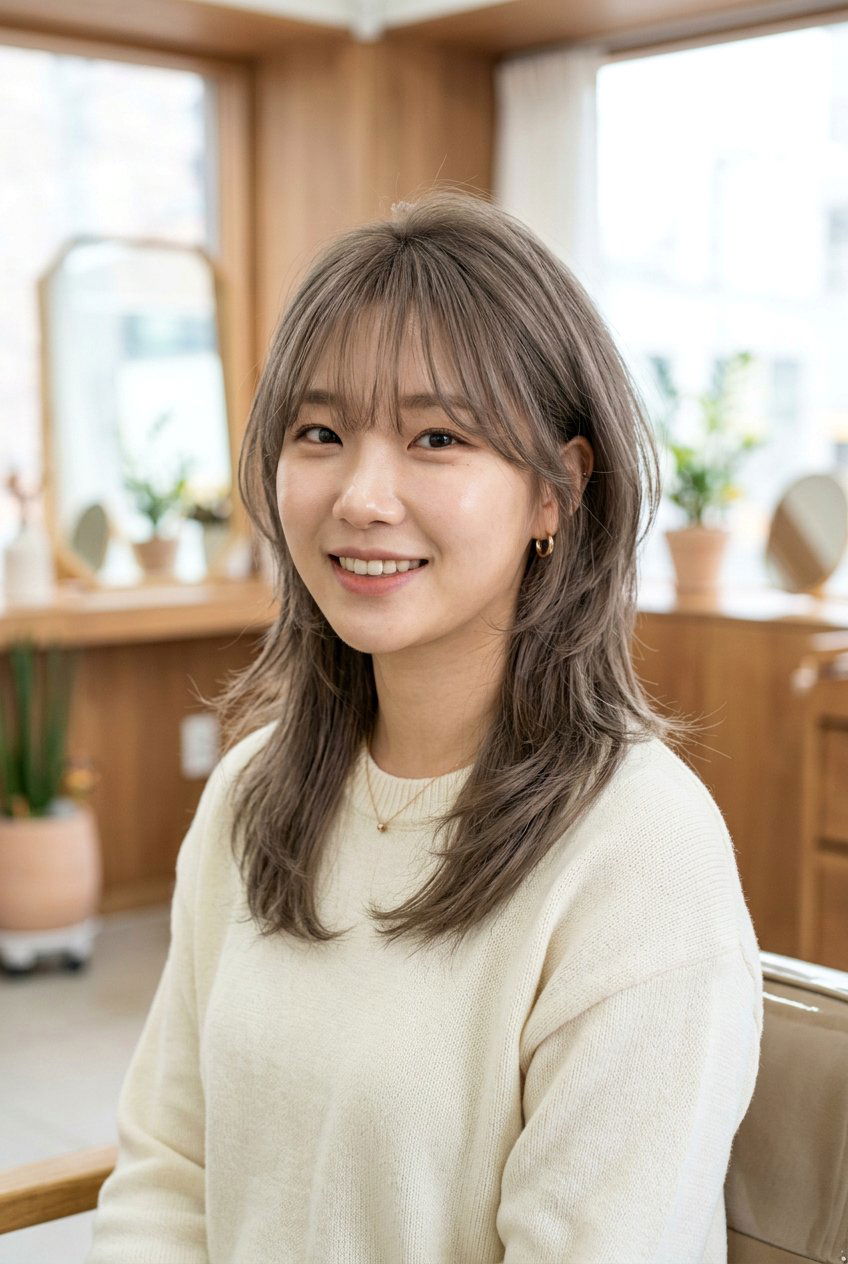 Korean Mullet Haircut - 20 mullet haircut for women - 20 mullet haircut for women