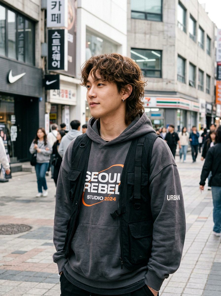 Korean Perm Mullet Men - 20 korean perm men hairstyle - 20 korean perm men hairstyle