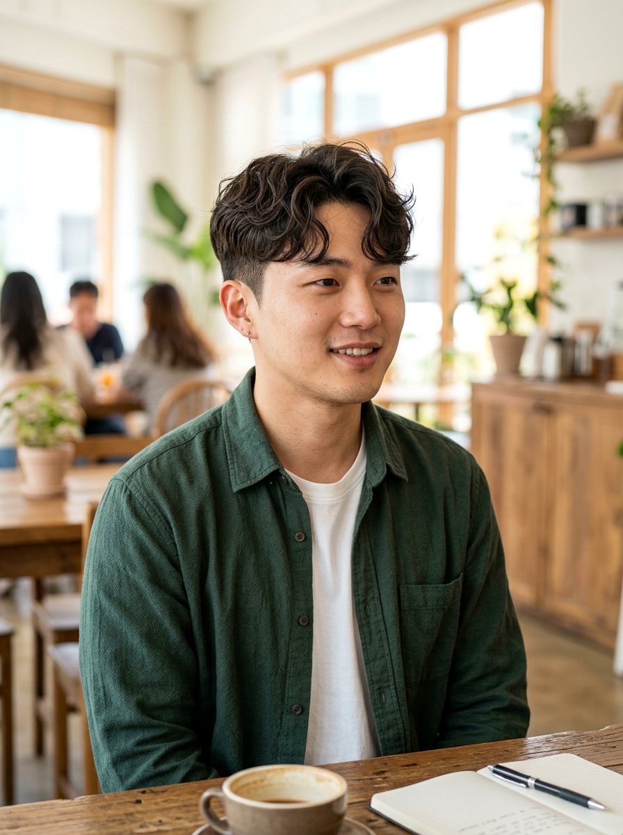 Korean Perm Taper Cut Men - 20 korean perm men hairstyle - 20 korean perm men hairstyle