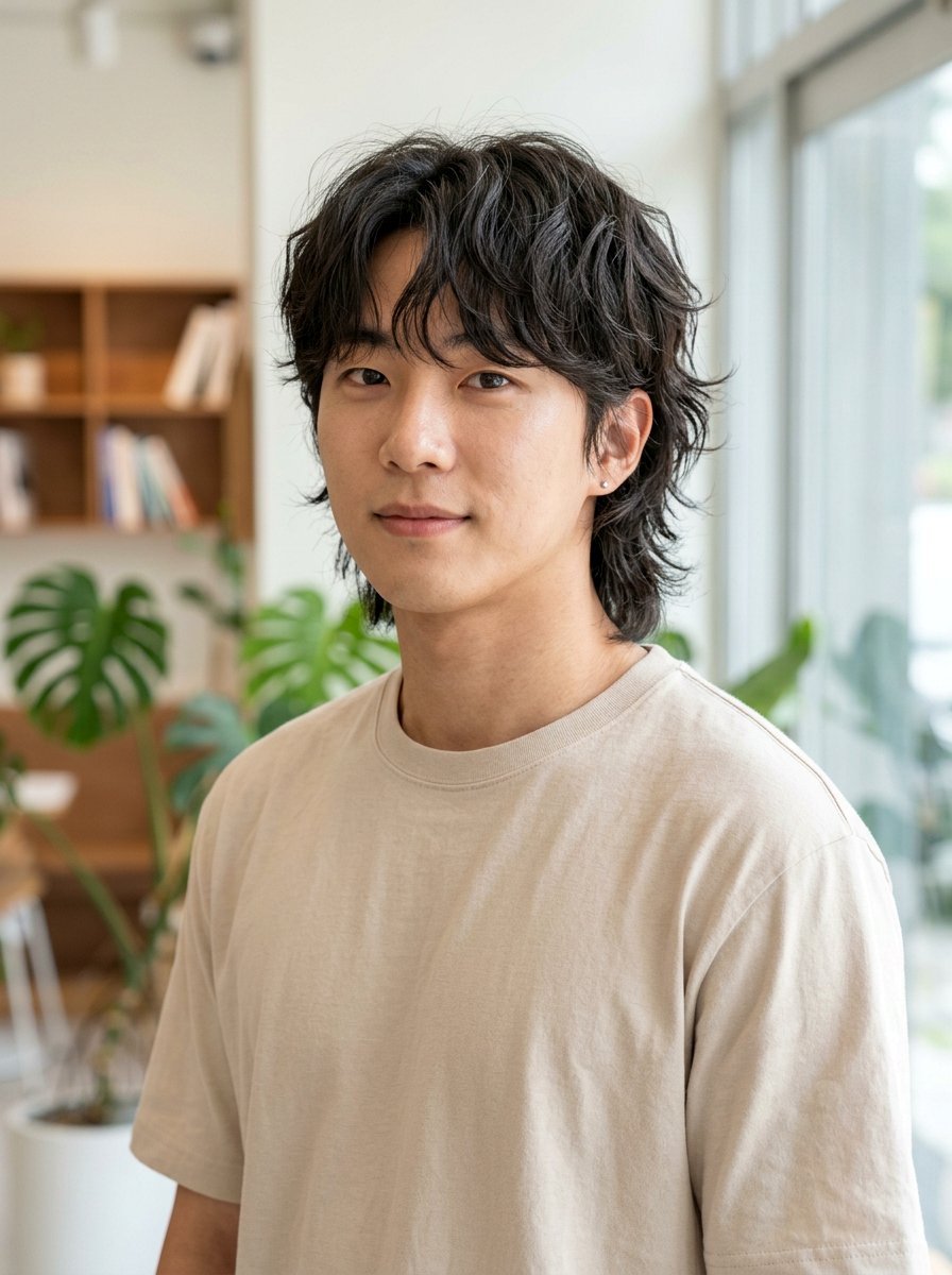 Korean Perm Wolf Cut Men - 20 korean perm men hairstyle - 20 korean perm men hairstyle