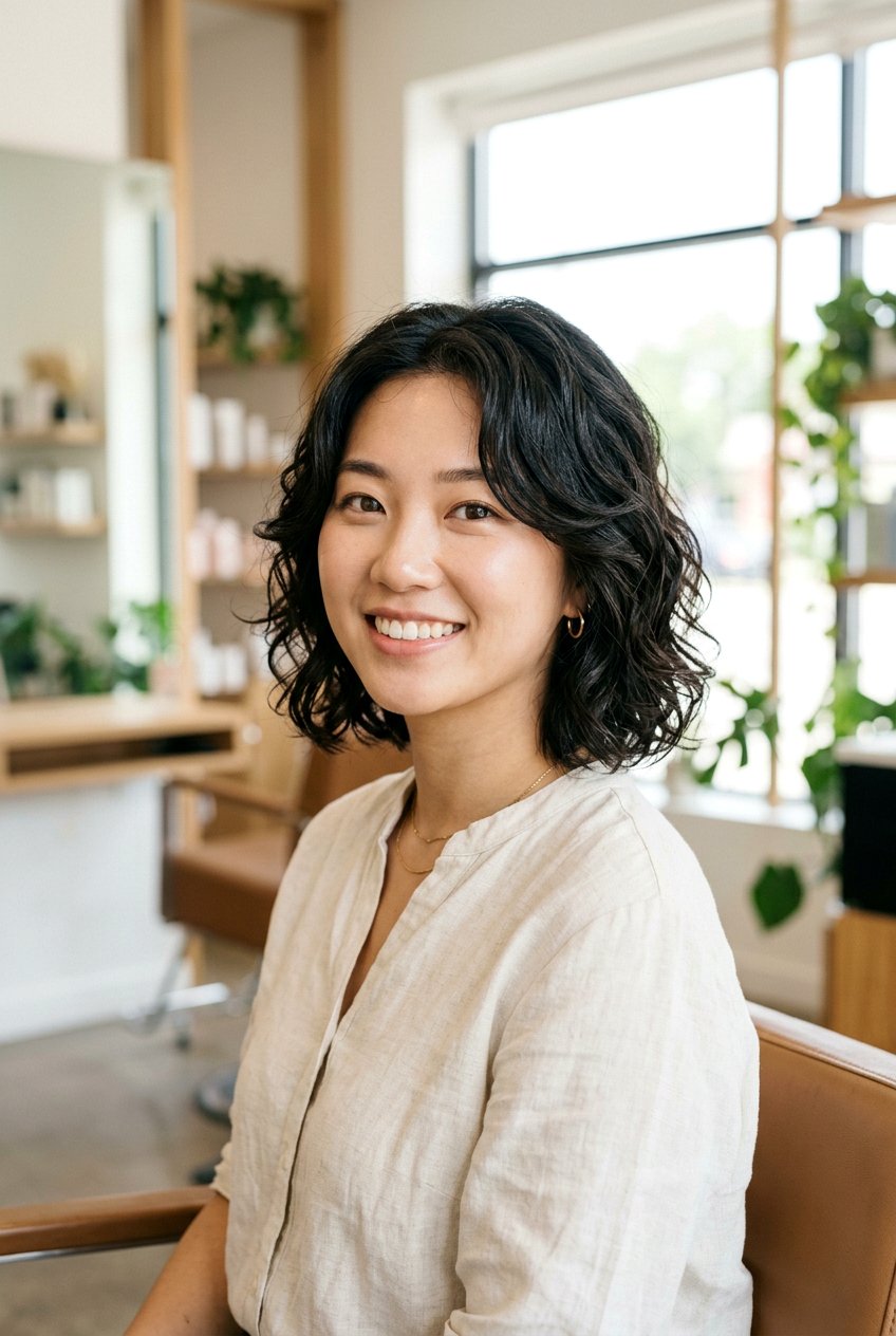 Korean S Curl Perm Short Hair - 20 perms for short hair - 20 perms for short hair