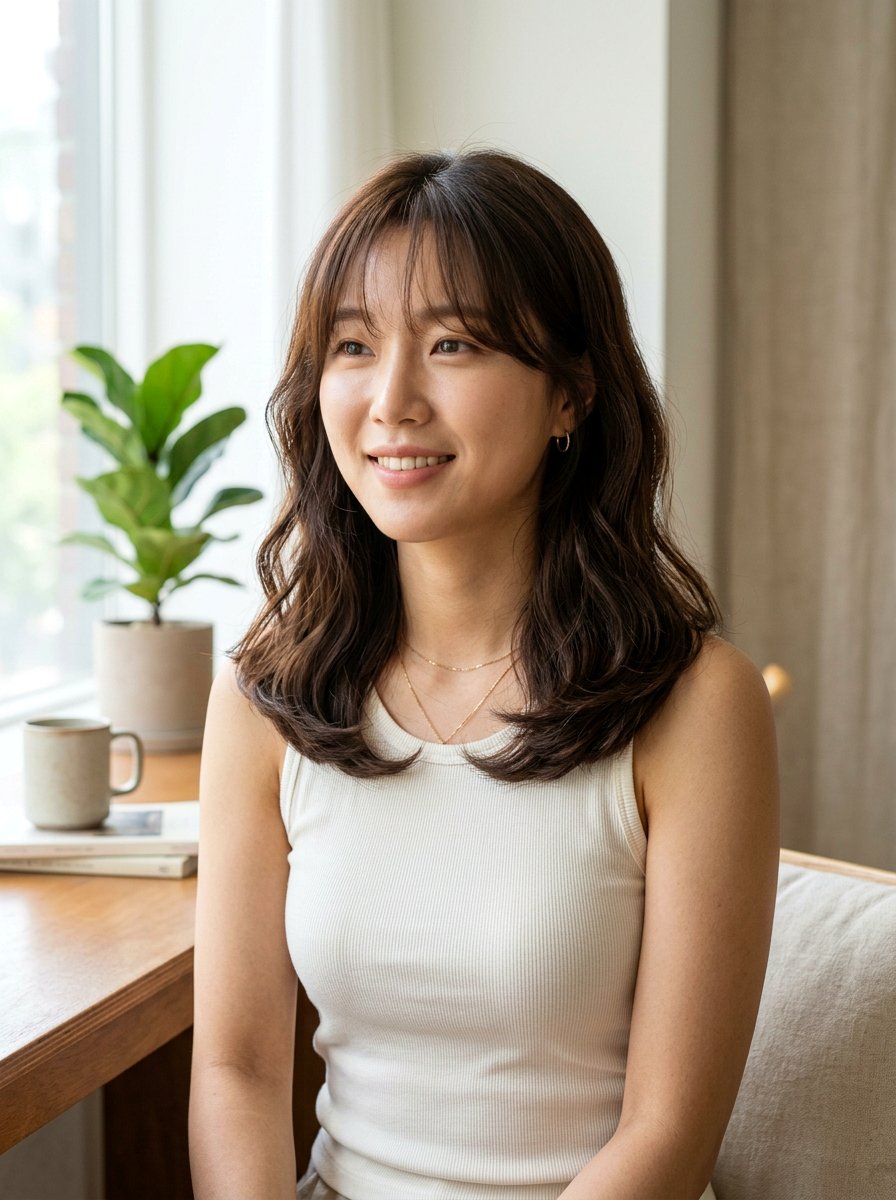 Korean Soft Wave For Thin Hair - 20 korean soft wave haircut for women - 20 korean soft wave haircut for women