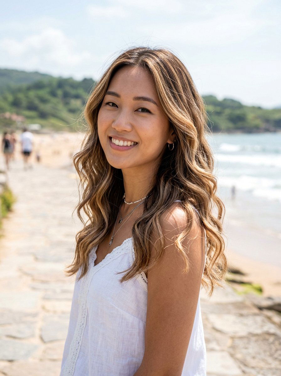 Korean Soft Wave With Highlights - 20 korean soft wave haircut for women - 20 korean soft wave haircut for women