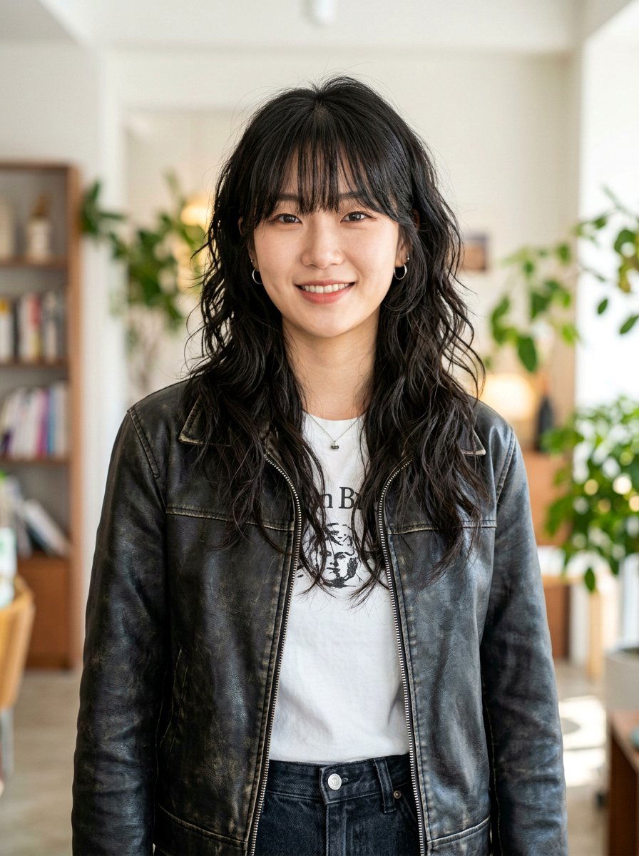 Korean Soft Wave Wolf Cut - 20 korean soft wave haircut for women - 20 korean soft wave haircut for women