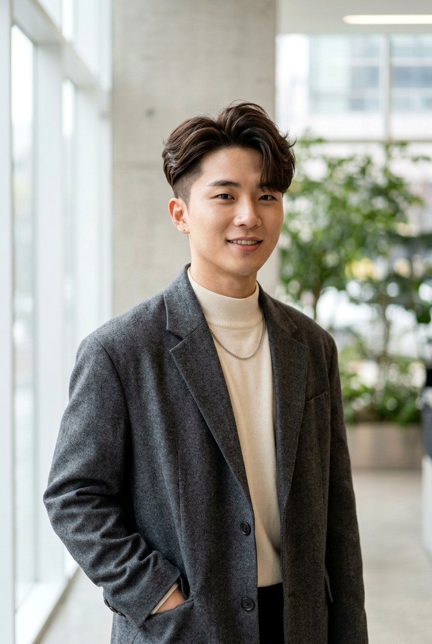 Korean Two Block Haircut - 20 korean flow haircut for men - 20 korean flow haircut for men