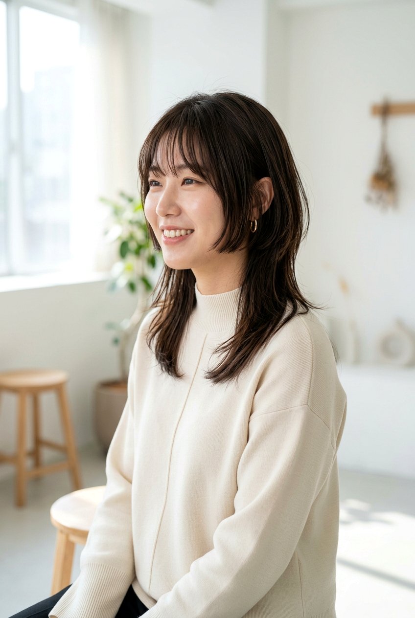 Korean Two in One Bob - 20 trendy short hairstyles 2026 - 20 trendy short hairstyles 2026