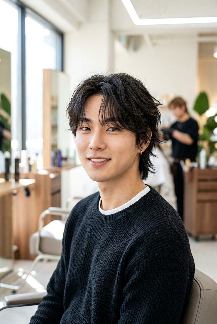 Korean Wolf Cut - 20 wolf cut men - 20 wolf cut men