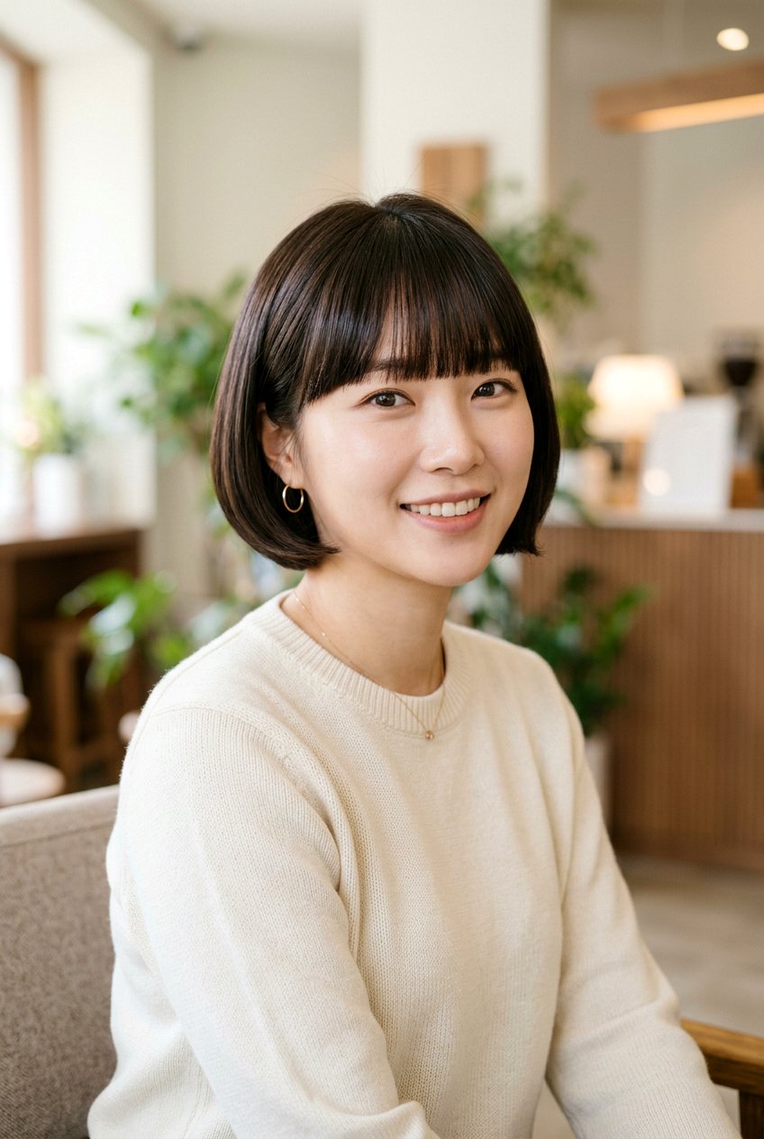 Korean page bob - 20 korean bob haircut - 20 korean bob haircut