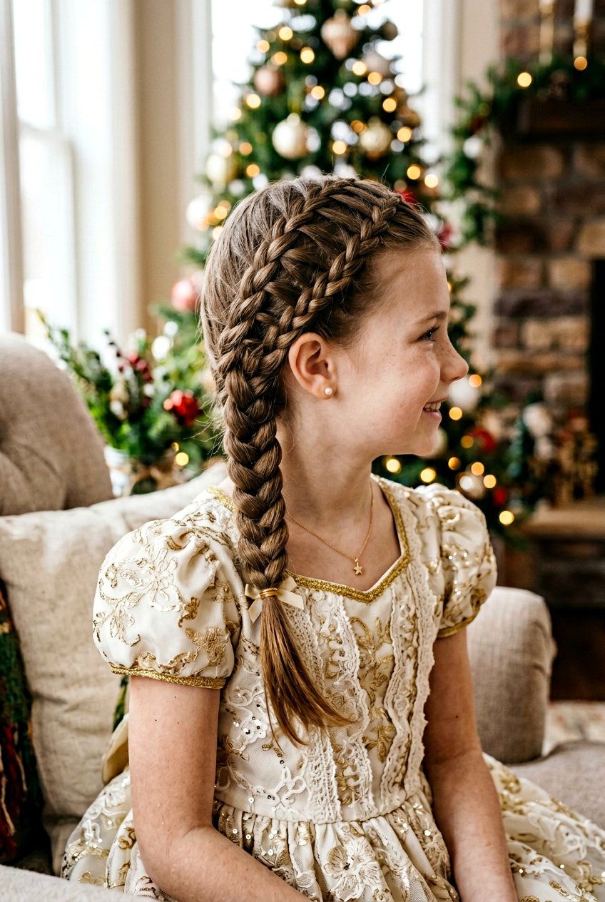 Ladder Braid Hair - 20 holiday braid styles for girls - 20 holiday braid styles for girls