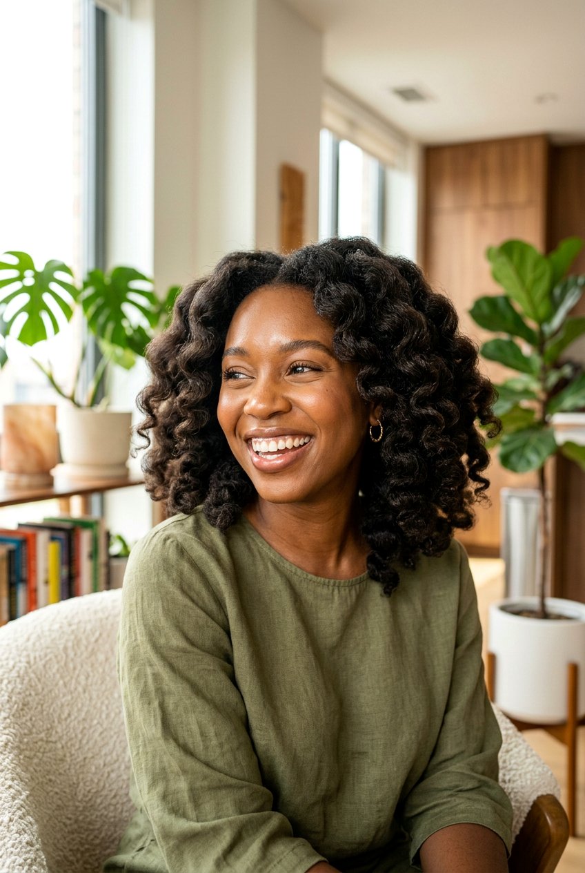 Large 3 Strand Braid Out for Loose Waves on Medium 4B Hair - 20 braid out on medium natural hair - 20 braid out on medium natural hair