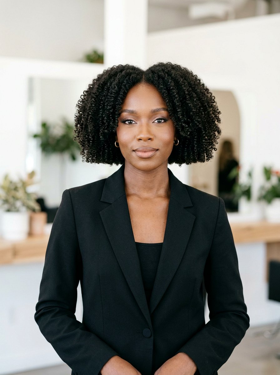 Laser Line Bob Natural Hair - 20 wash and go bob for natural hair - 20 wash and go bob for natural hair