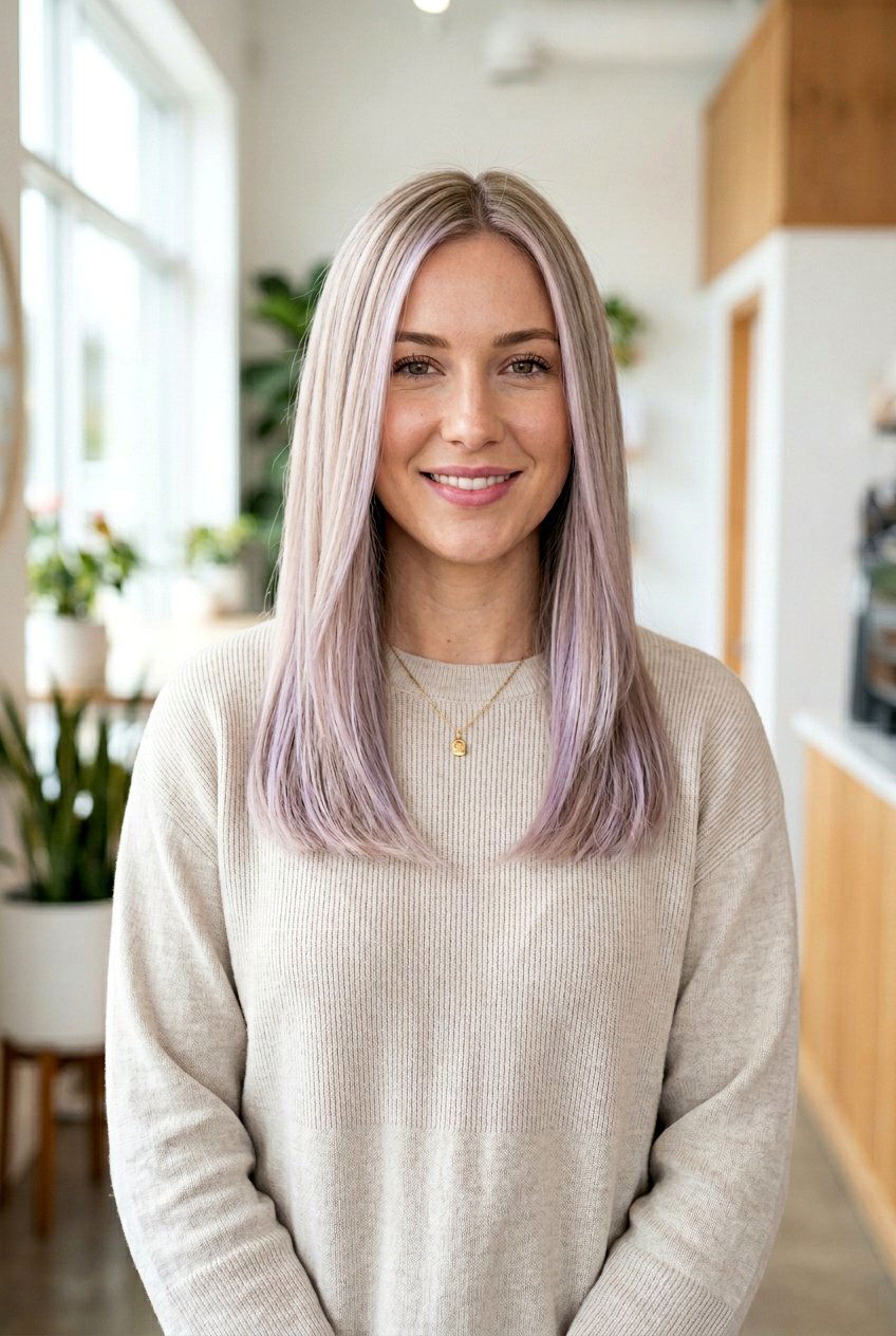 Lavender Babylights Balayage On Blonde Hair - 20 lavender balayage on blonde hair - 20 lavender balayage on blonde hair