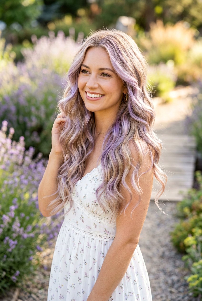 Lavender Balayage On Honey Blonde Hair - 20 lavender balayage on blonde hair - 20 lavender balayage on blonde hair
