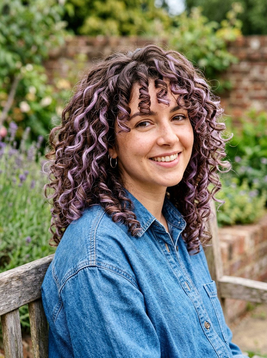 Lavender Brown Curly Hair Color - 20 lavender brown hair color - 20 lavender brown hair color