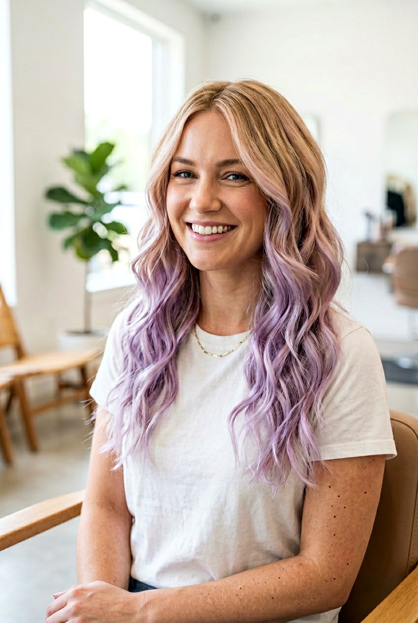 Lavender Ombre Balayage On Blonde Hair - 20 lavender balayage on blonde hair - 20 lavender balayage on blonde hair