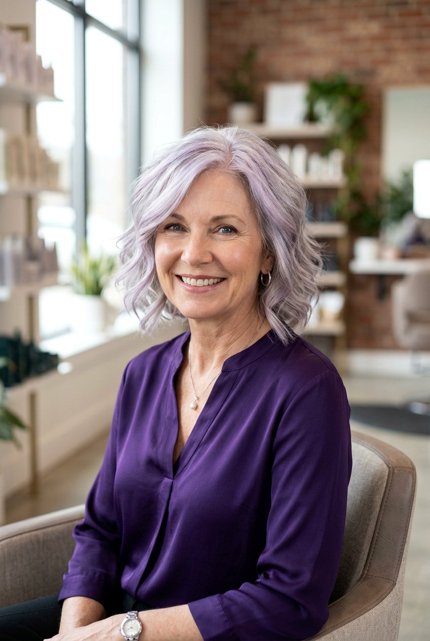 Lavender Pearl Gray Highlights For Women Over 60 - 20 pearl gray highlights for women over 60 - 20 pearl gray highlights for women over 60