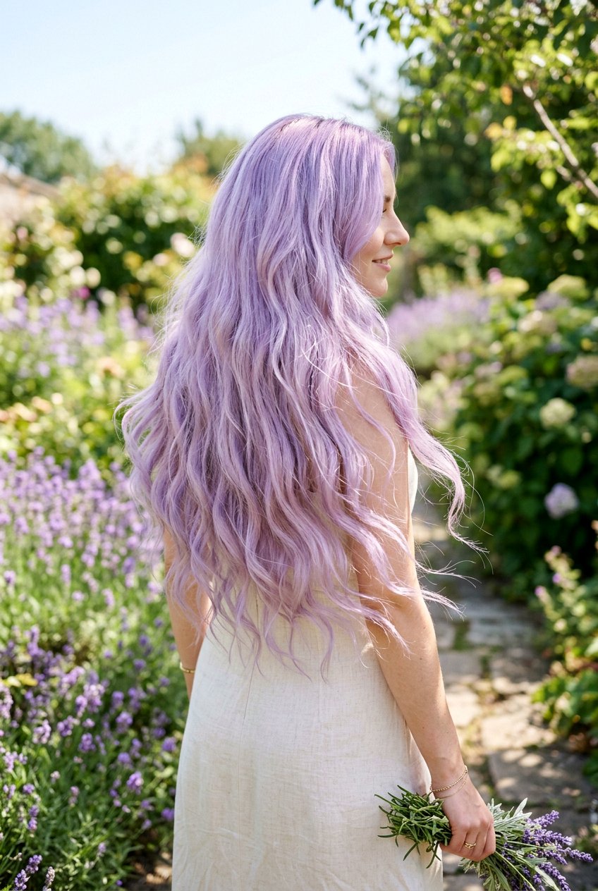 Lavender Purple Hair Long Hair - 20 hair color ideas for long hair - 20 hair color ideas for long hair