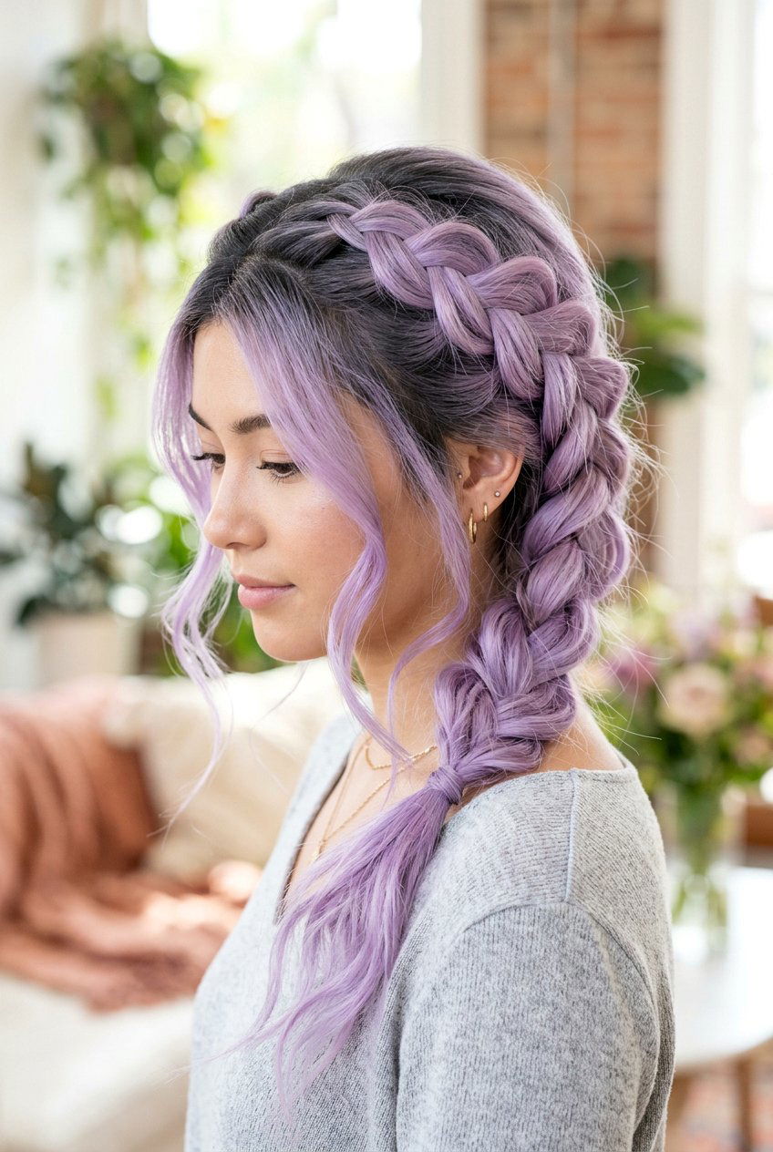 Lavender Root Melt - 20 root melt hair color - 20 root melt hair color