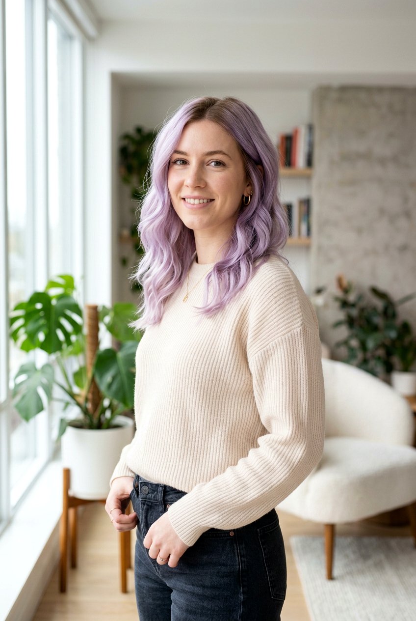 Lavender Shoulder Length Hair - 20 hair color ideas for shoulder length hair - 20 hair color ideas for shoulder length hair