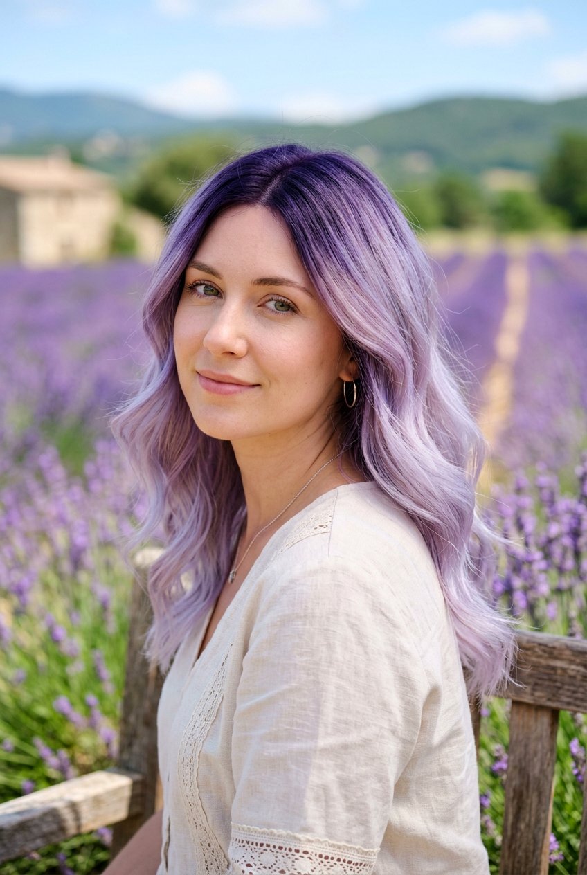 Lavender ombre hair - 20 ombre hair color ideas - 20 ombre hair color ideas