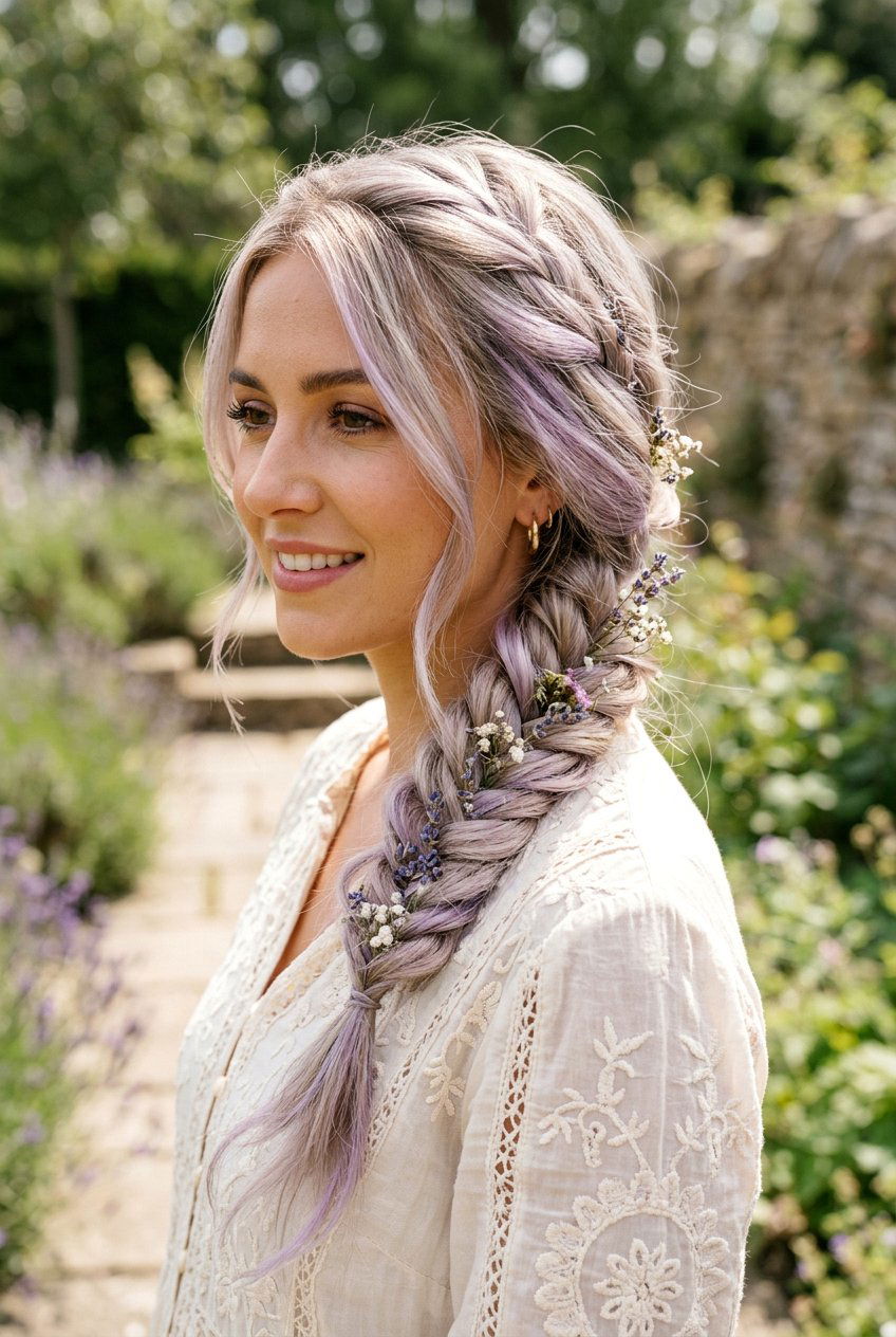 Lavender peekaboo blonde hair - 20 underlayer hair color ideas - 20 underlayer hair color ideas