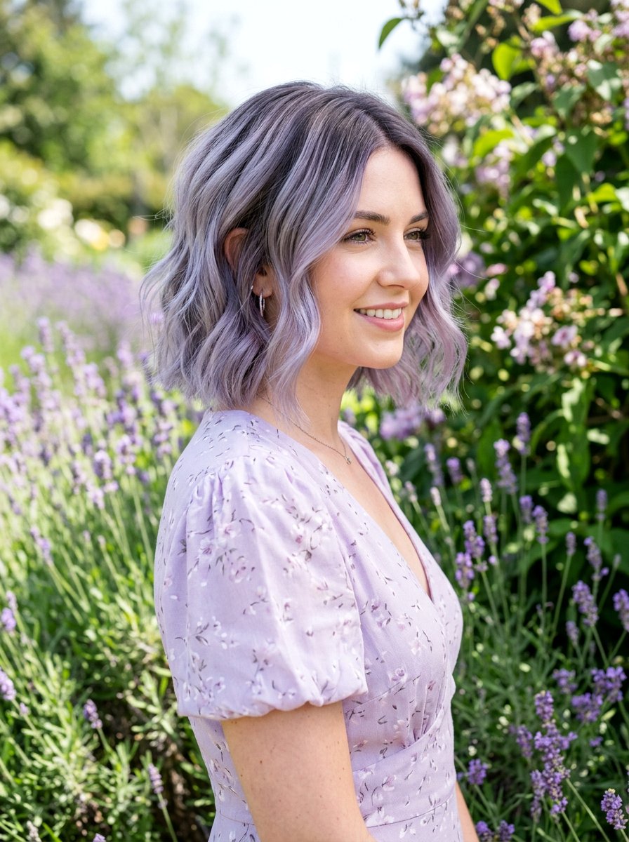 Lavender silver balayage bob - 20 silver balayage bob haircut - 20 silver balayage bob haircut