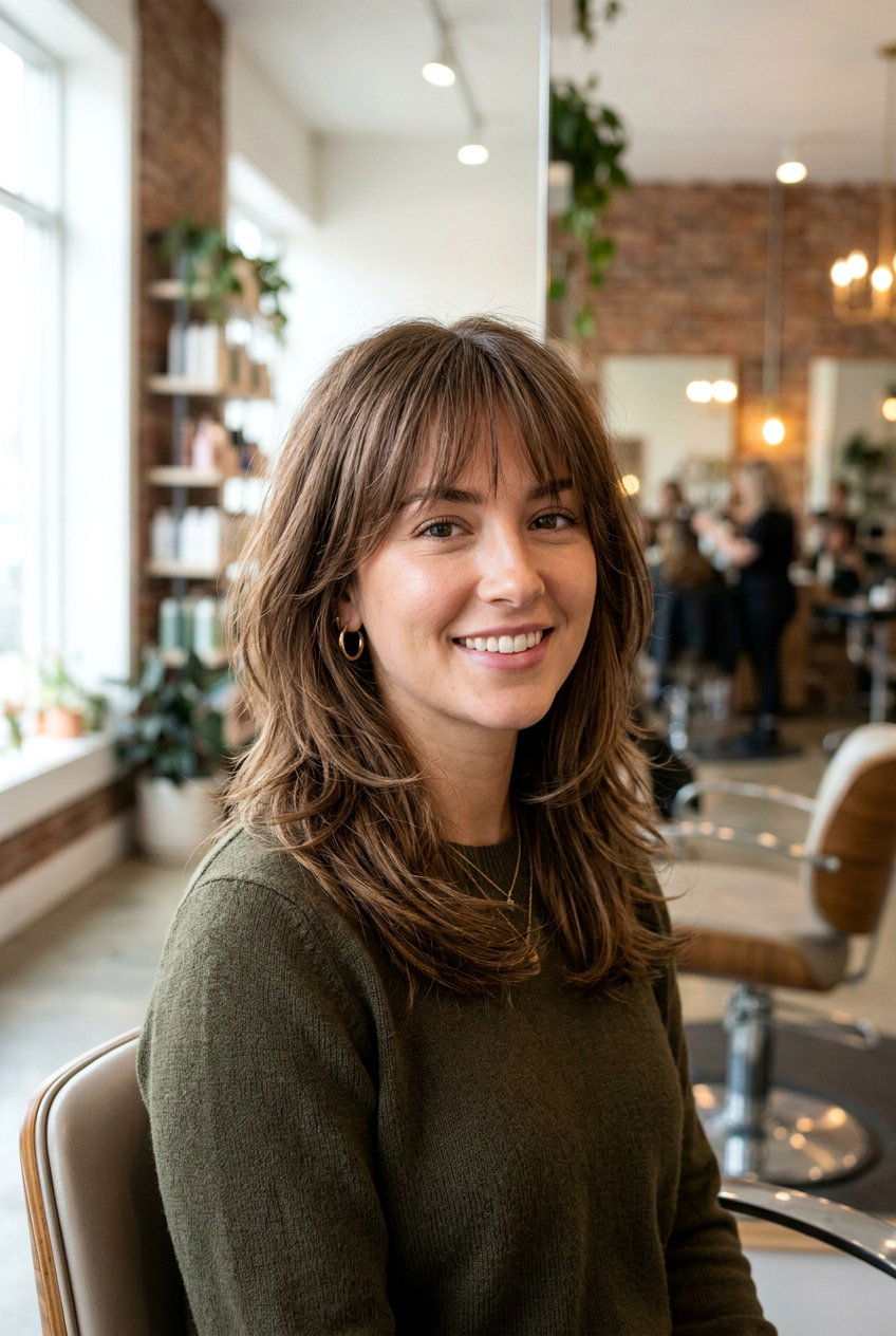 Layered Bangs Oval Face - 20 bangs for oval face - 20 bangs for oval face