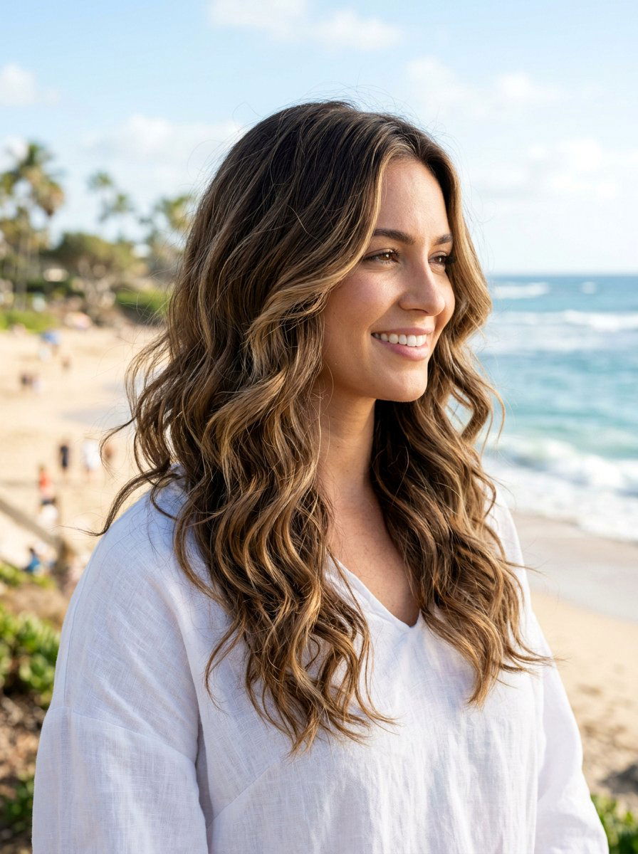 Layered Beach Waves - 20 cute beach waves hairstyle ideas - 20 cute beach waves hairstyle ideas