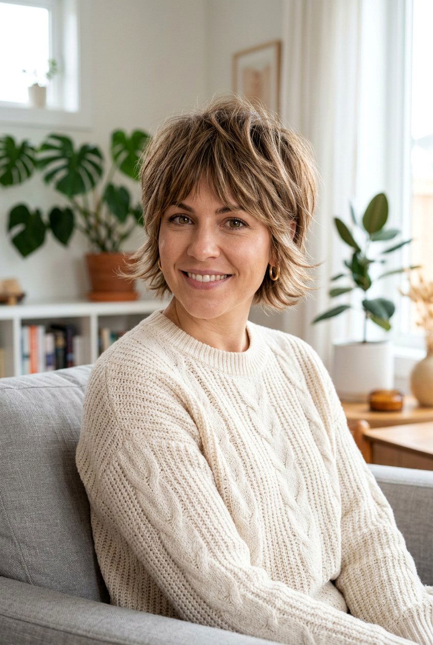 Layered Bixie Haircut With Bangs - 20 bixie haircut with bangs - 20 bixie haircut with bangs