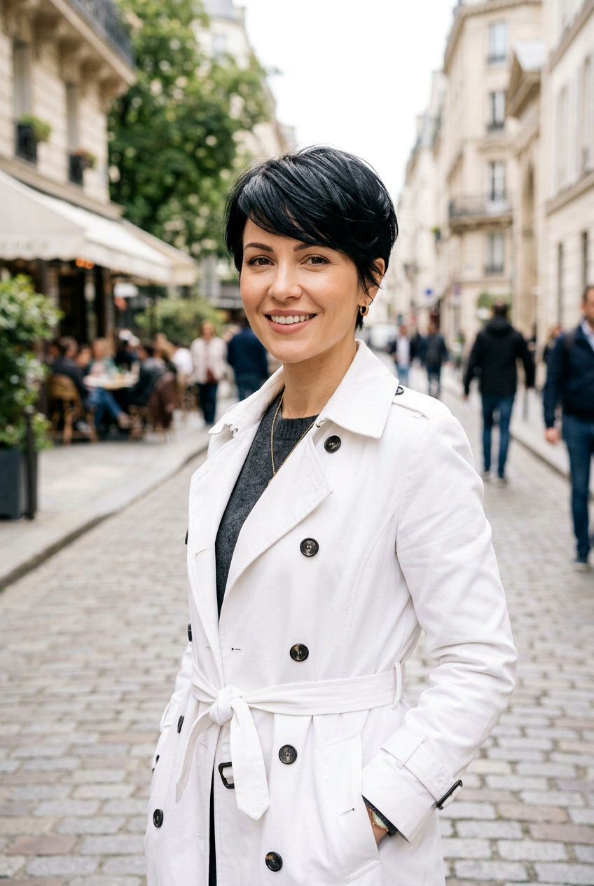 Layered Black Pixie Haircut - 20 glossy black pixie haircut - 20 glossy black pixie haircut