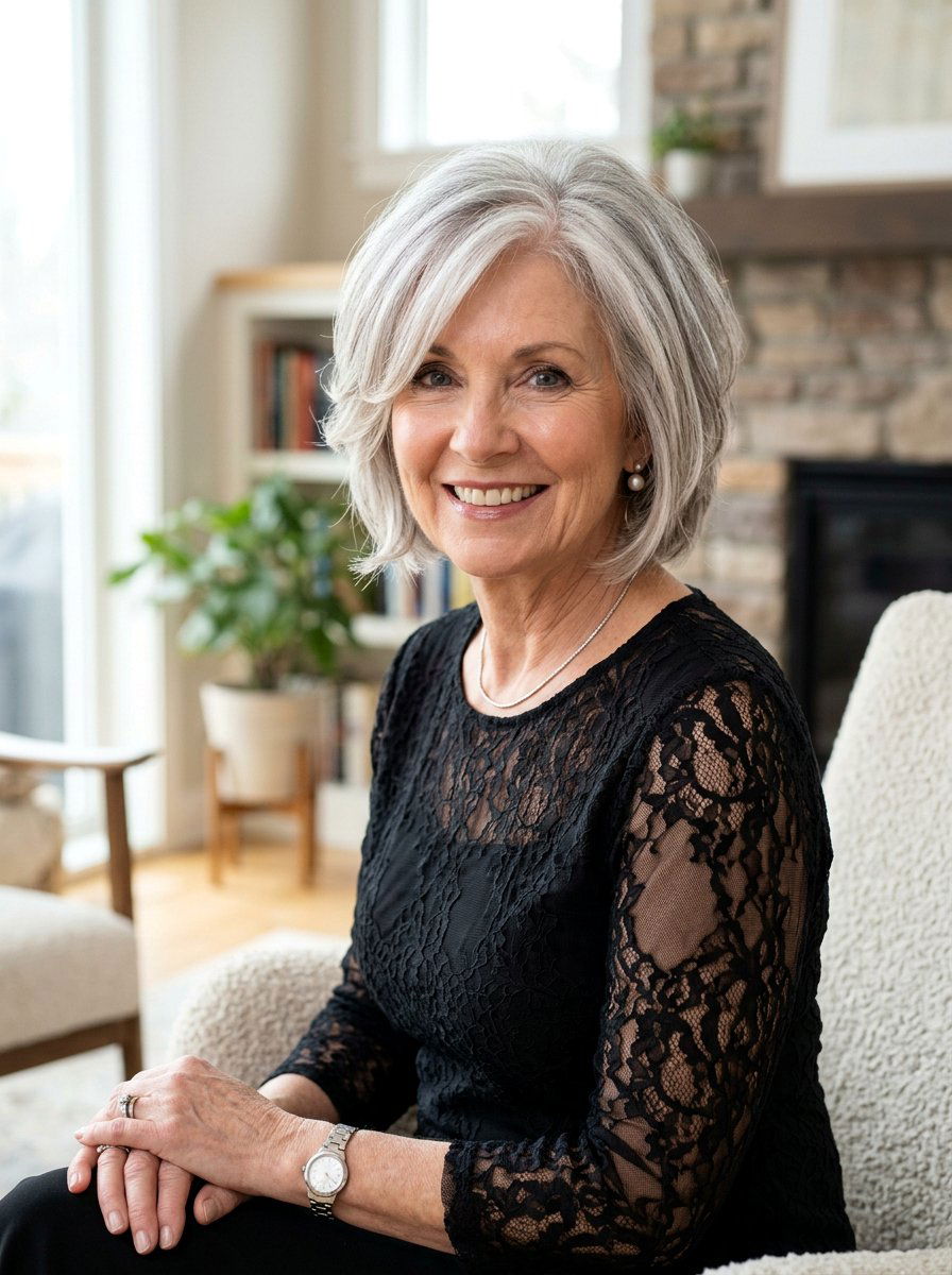Layered Bob - 20 formal bob hairstyle for older women - 20 formal bob hairstyle for older women