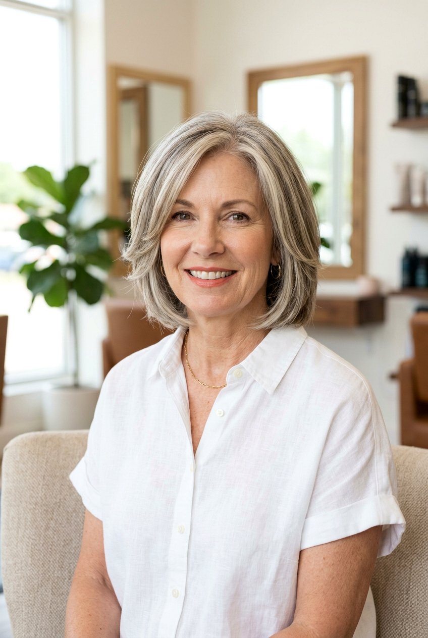 20 Mature Women Easy Hairstyle Ideas for Effortless Style