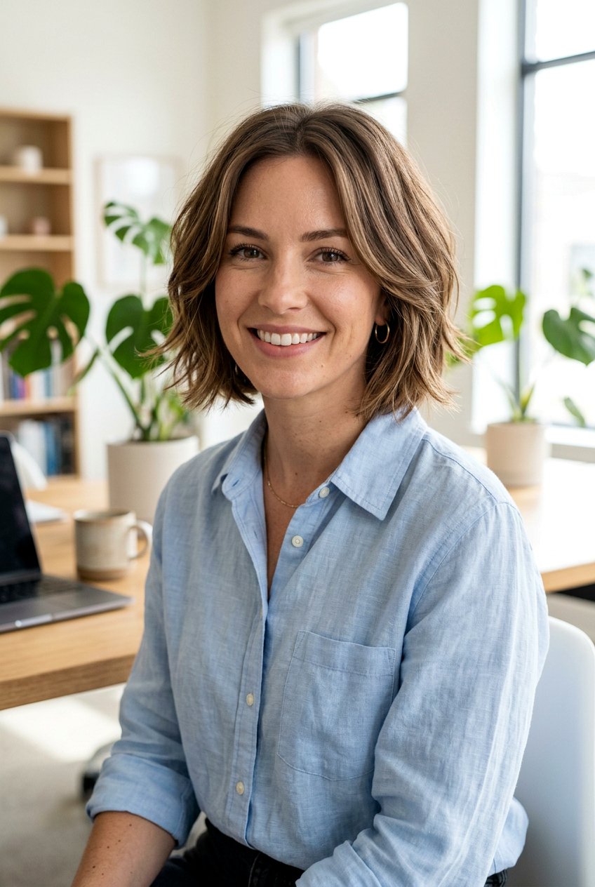 Layered Bob For Office Wear - 20 elegant work bob haircut - 20 elegant work bob haircut