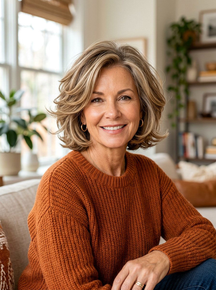 Layered Bob Haircut - 20 elegant bob haircut for mature women - 20 elegant bob haircut for mature women