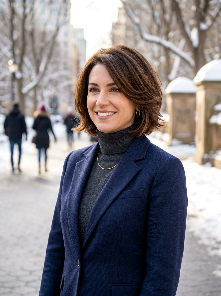 Layered Bob Haircut - 20 trendy haircut for mature women 2026 - 20 trendy haircut for mature women 2026