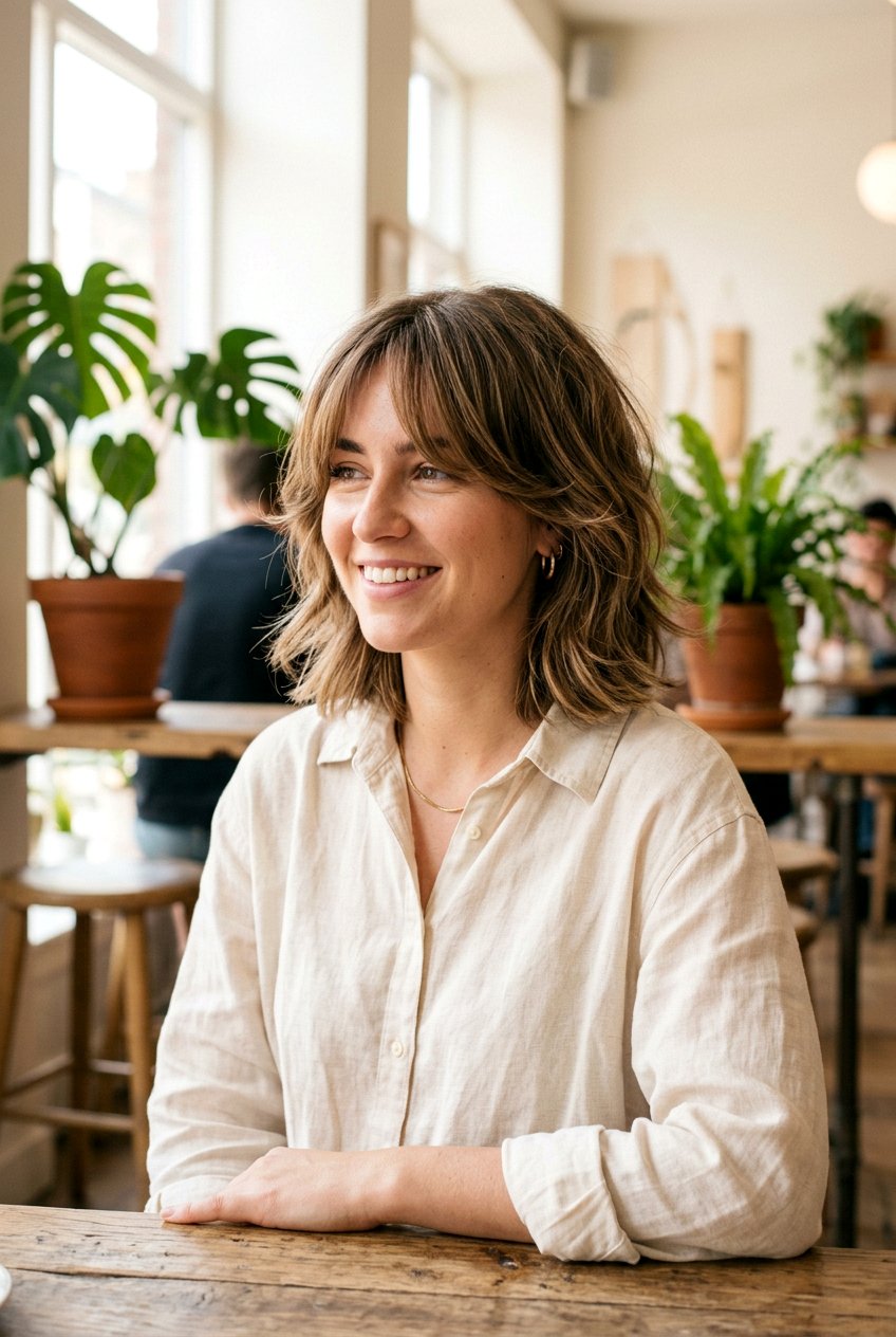 Layered Bob With Curtain Bangs - 20 bob with curtain bangs - 20 bob with curtain bangs