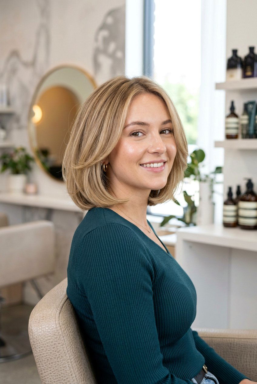 Layered Bob With Invisible Layers - 20 invisible layers haircut - 20 invisible layers haircut