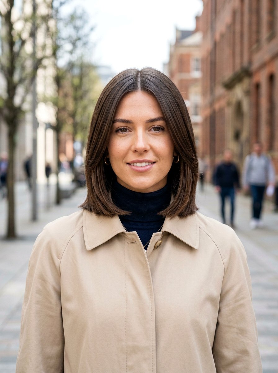 Layered Bob With Middle Part - 20 simple hairstyle for layered bob haircut - 20 simple hairstyle for layered bob haircut