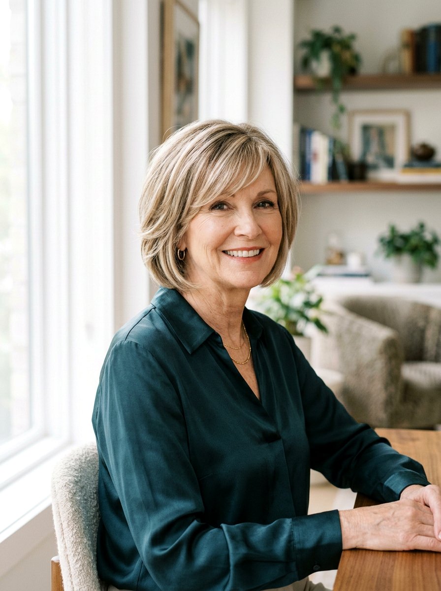 20 Gorgeous Short Bob With Volume for Older Women Looks – Lovelyish