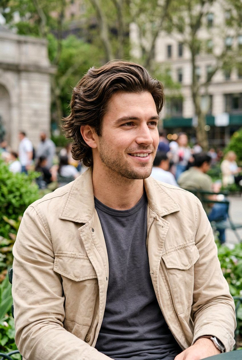 Layered Bro Flow For Thick Hair - 20 bro flow with layers men - 20 bro flow with layers men