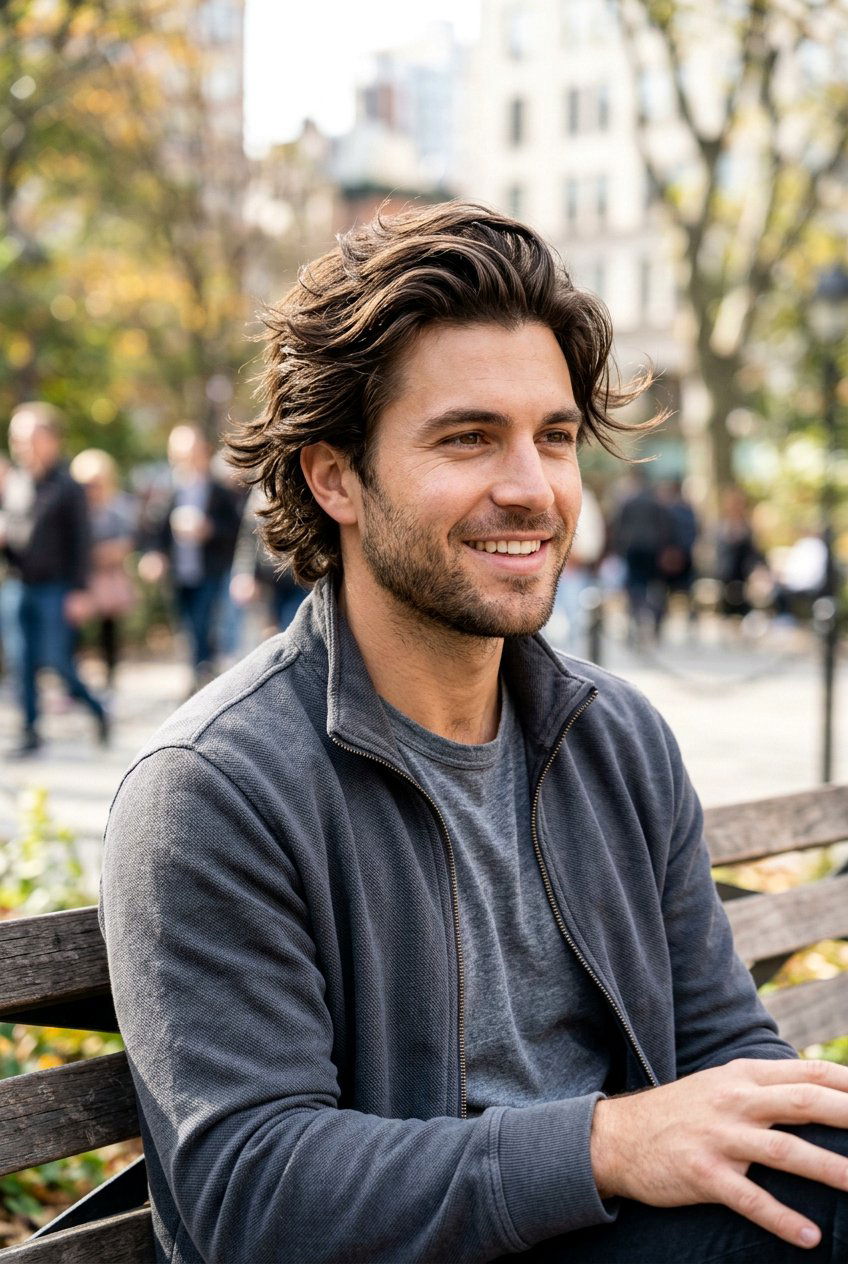 Layered Bro Flow - 20 bro flow for medium thick hair men - 20 bro flow for medium thick hair men