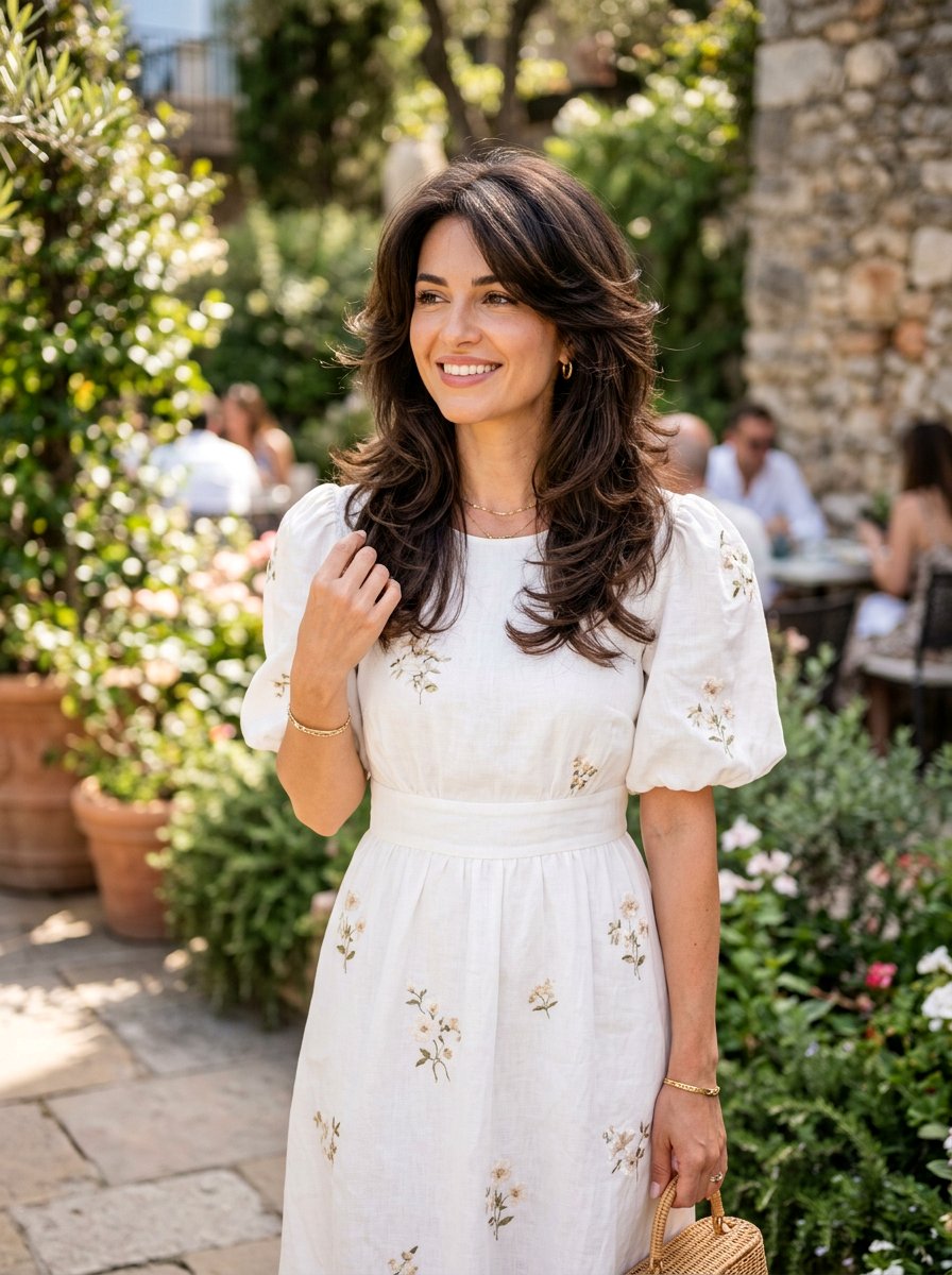 Layered Butterfly Cut - 20 summer layered haircut ideas - 20 summer layered haircut ideas